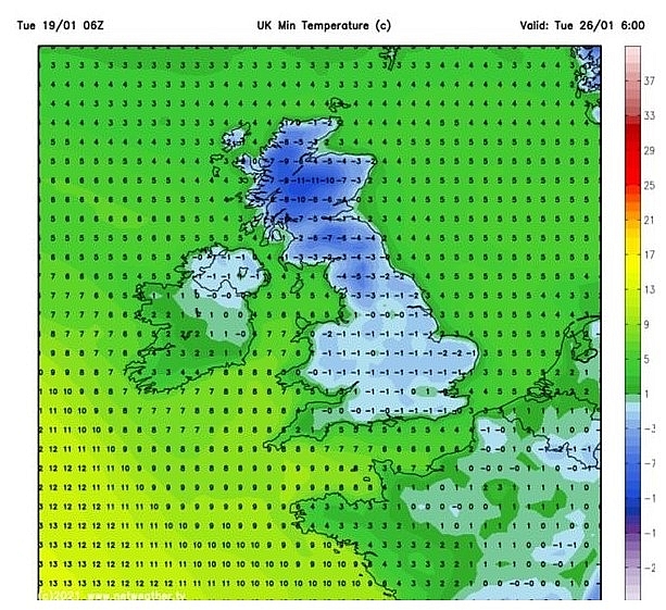 UK and Europe daily weather forecast latest, January 21: Brutal winter Storm Christoph to hit the UK in two phases