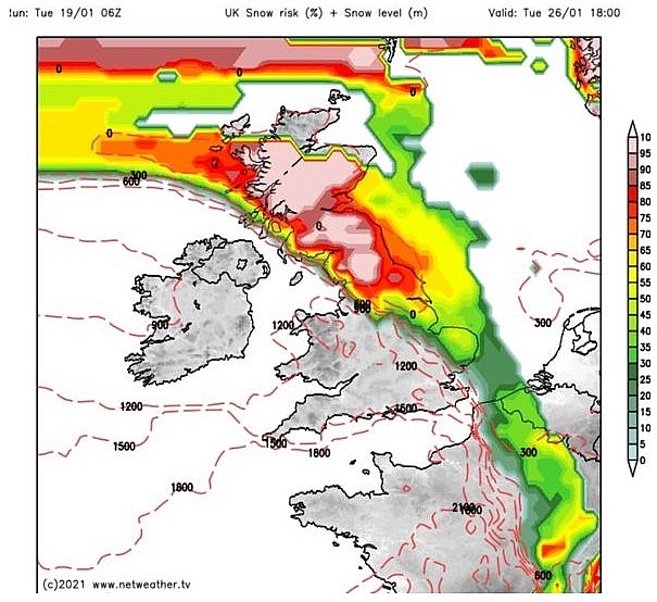 UK and Europe daily weather forecast latest, January 21: Brutal winter Storm Christoph to hit the UK in two phases