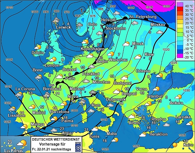 UK and Europe daily weather forecast latest, January 22: Wintry showers in the north and west parts, Storm Christoph sparks dangerous alerts