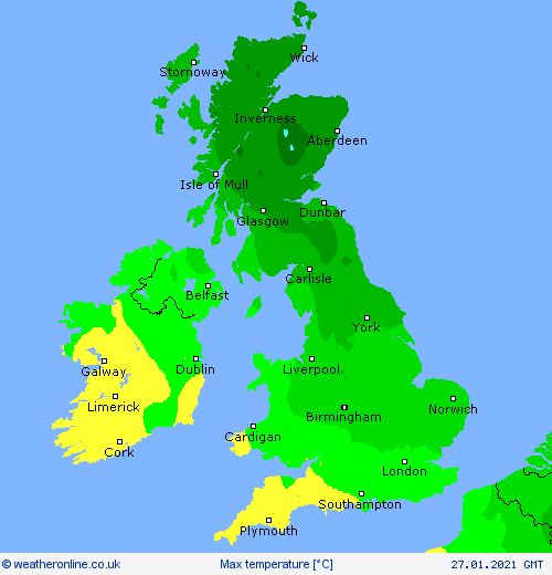 UK and Europe daily weather forecast latest, January 27: Wall of snow to cover Britain while temperatures expected to plunge