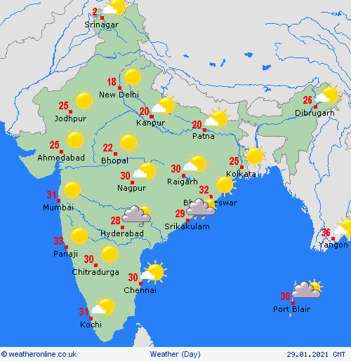 India daily weather forecast latest, January 29: Light rain, snow to cover Northeast India as cold conditions persist