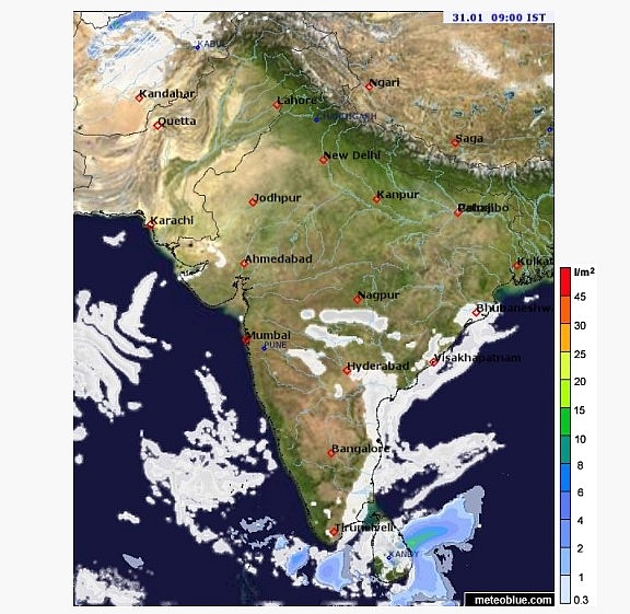 India daily weather forecast latest, January 31: Cold wave to persist parts of Northwestern India for days