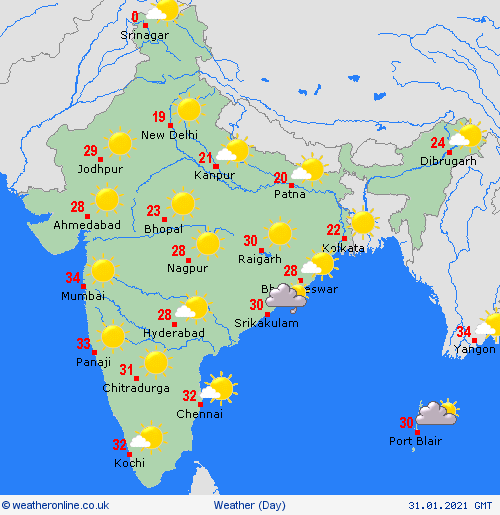 India daily weather forecast latest, January 31: Cold wave to persist parts of Northwestern India for days