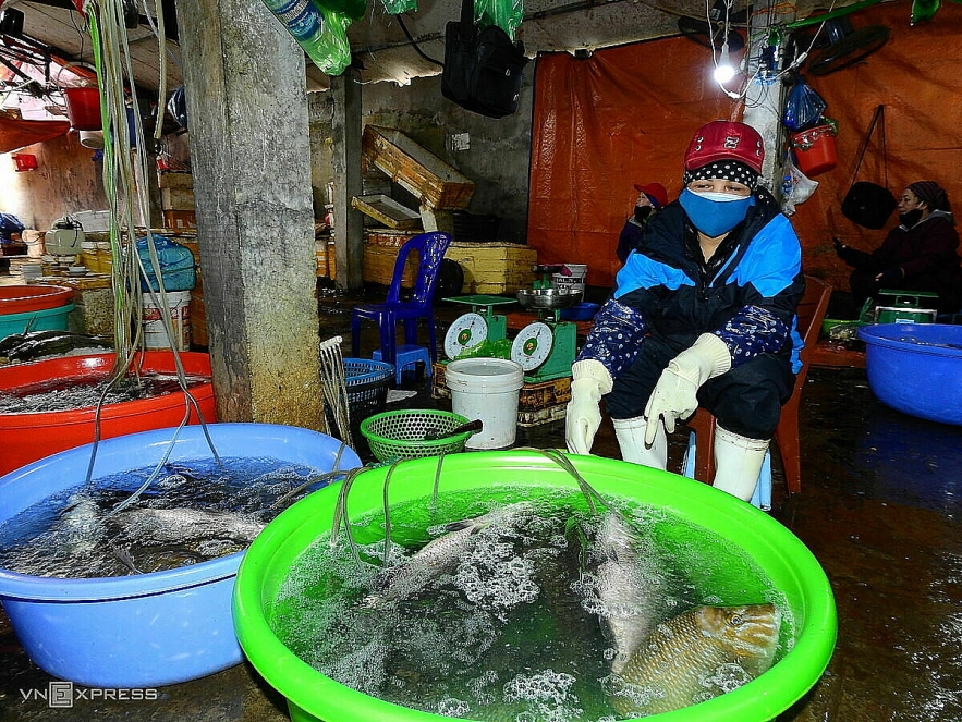 Photos show life under Covid 19 lockdown in Vietnam town