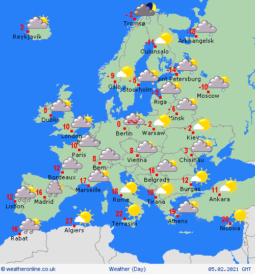 UK and Europe daily weather forecast latest, February 5: The biggest snow event to hit the UK in days while maps turn purple with heavy snow sparked by storms from the Atlantic