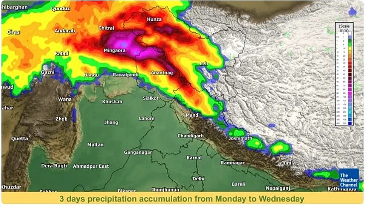 India daily weather forecast latest, February 23: Scattered to fairly widespread snow or rain with thunderstorms over Himachal Pradesh