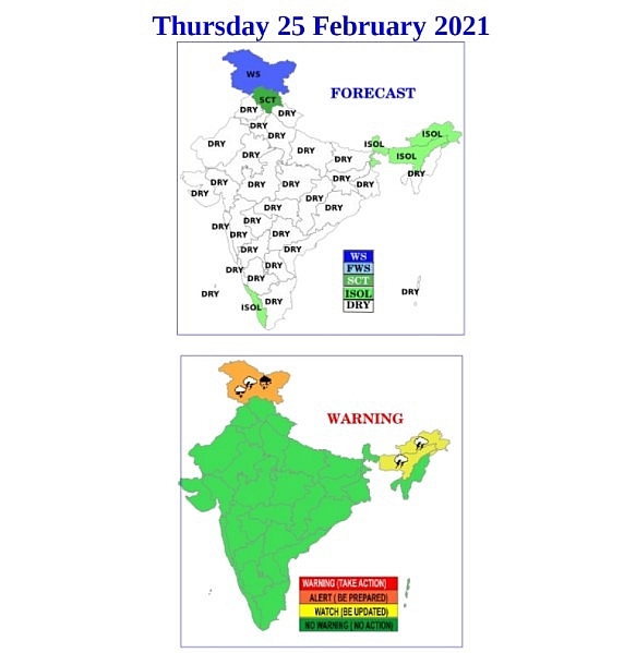India daily weather forecast latest, February 25: Warm weather over parts of Pune and neighbourhoods