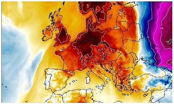 UK and Europe daily weather forecast latest, February 26: Warm temperatures across Europe as freezing air move eastwards