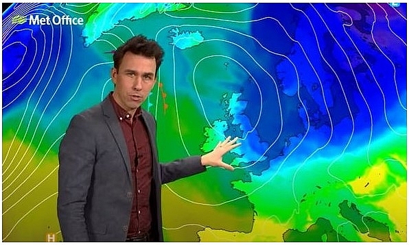 UK and Europe daily weather forecast latest, March 4: Colder, breezier weather with showery rain in the North spreading south across much of Britain