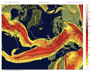 uk and europe daily weather forecast latest march 9 a mostly cloudy dry day in the uk before strong winds heavy rain move in