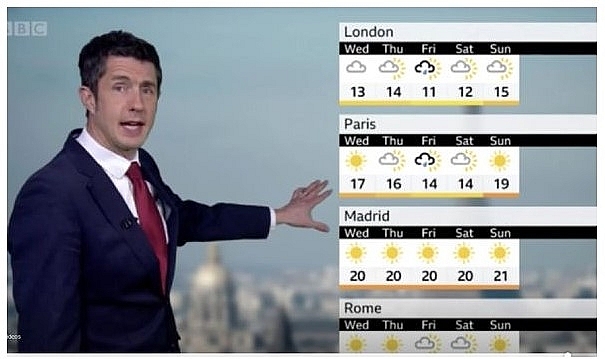 UK and Europe daily weather forecast latest, March 24: Cloudy in south of the UK with light rain or drizzle