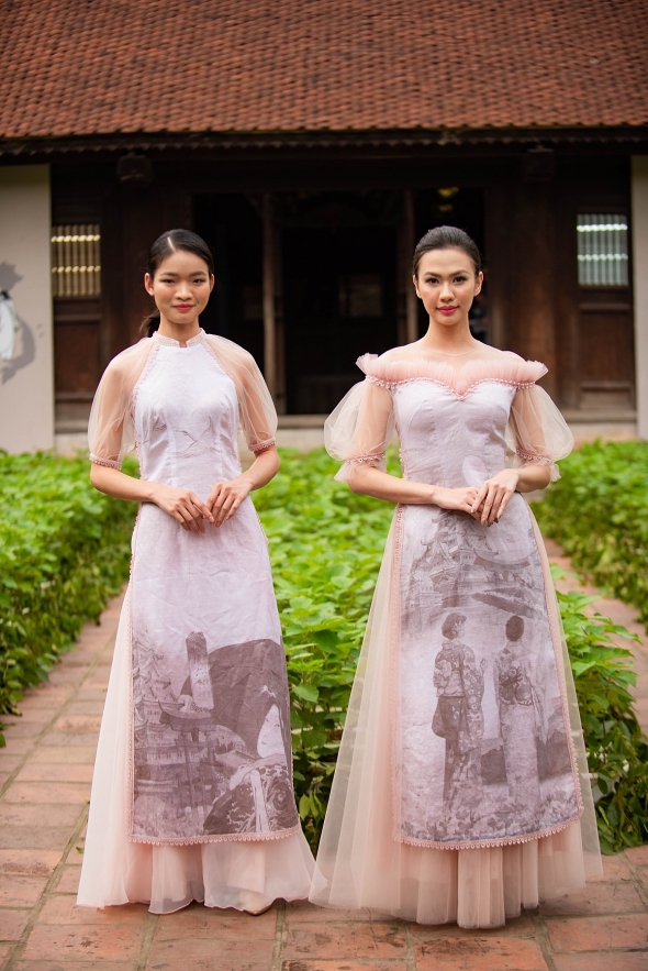 Ao Dai designers present new collections with silk, ramie at fashion event
