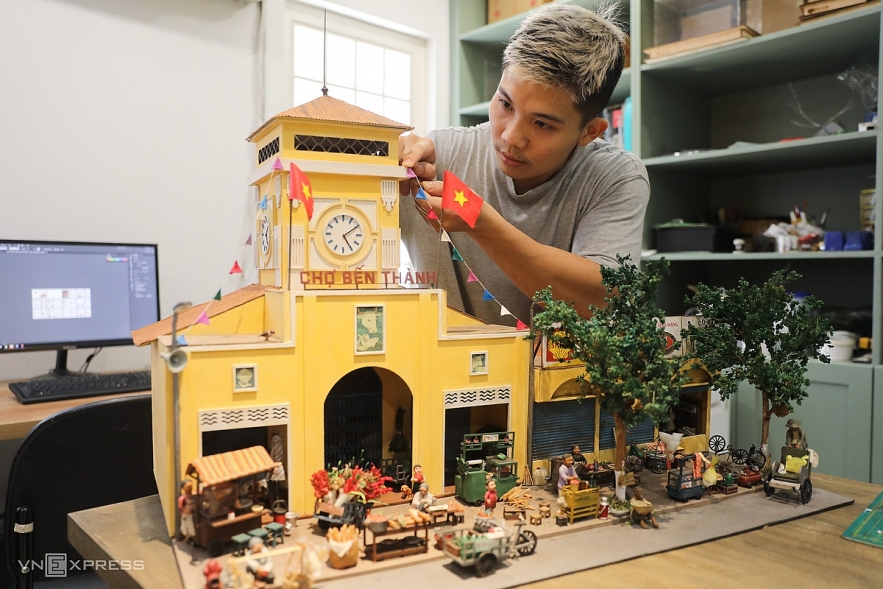 Old Saigon springs back to life in miniature