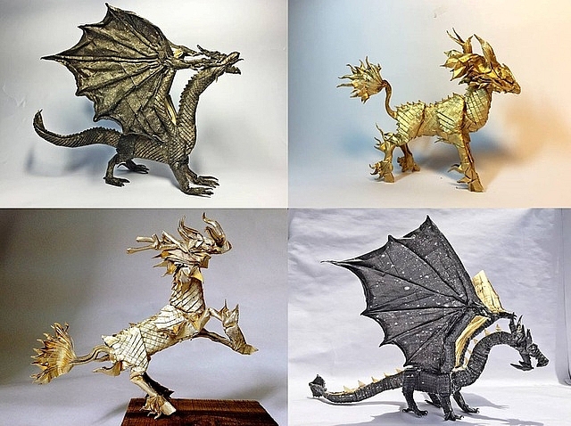 Turning traditional paper into works of art