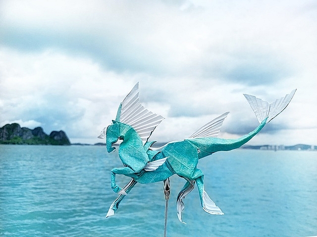 Turning traditional paper into works of art