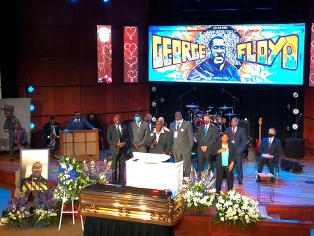Protests and riots in America update: Time to say goodbye to man whose death ignited racism matter