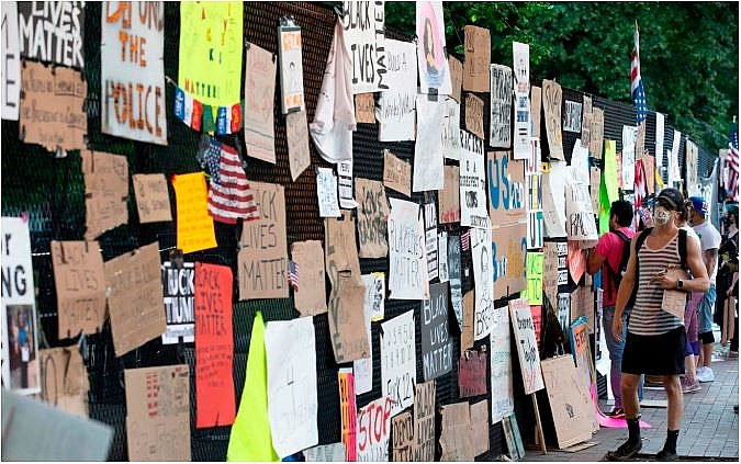 protests in america update president trump say no defunding or disbanding of police