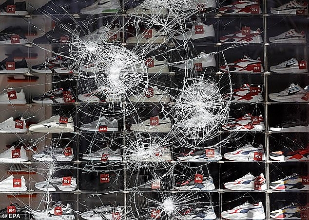 German police arrested dozens of people after the riots in Stuttgart