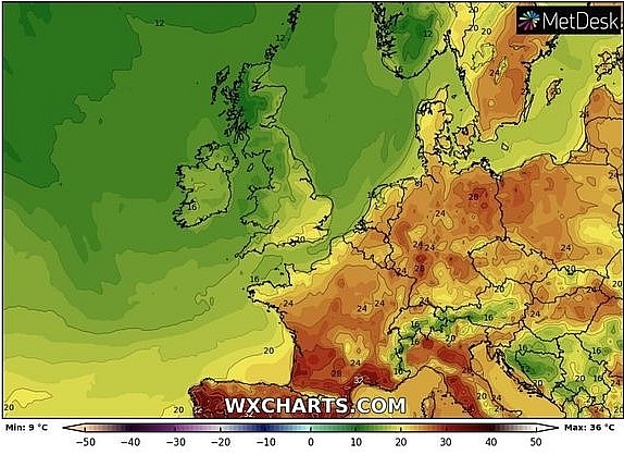 UK and Europe weather forecast latest July 15 Heatwave slams UK as 38C heat sweeps Europe uk and europe weather forecast latest july 15 heatwave slams uk as 38c heat sweeps europe