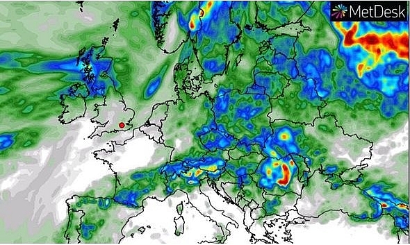 uk and europe weather forecast latest july 21 searing temperature continues before thundery downpours in europe