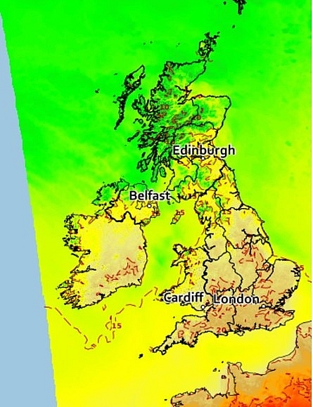 uk and europe weather forecast latest july 22 week long 30c heatwave