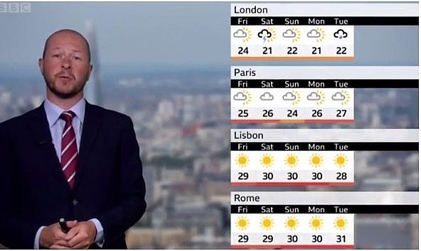 uk and europe weather forecast latest july 24 britain to bear searing heatwave with 34c blast from europe