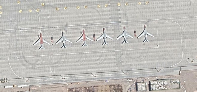 new evidence cast doubt on china to deploy bombers along the disputed border with india