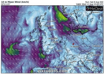 uk and europe weather forecast latest august 10 thunderstorms to battle uk after heatwave