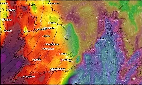 UK and Europe weather forecast latest, August 21: Exact times and predictions when Storm Ellen hit the UK