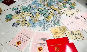 how the large scale hi tech forgery probe in dong nai busted