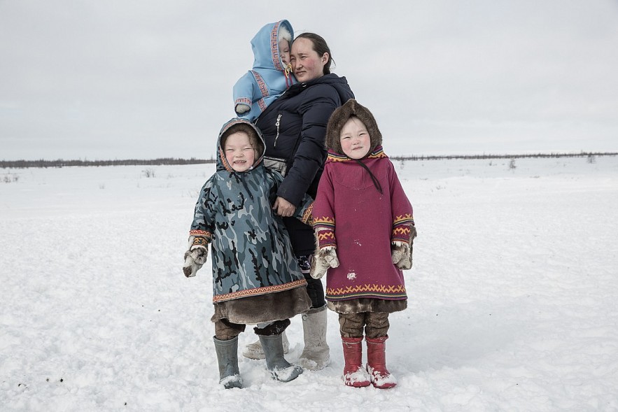 Nomads from the series 'People of Tundra' - Yulia Nevskaya