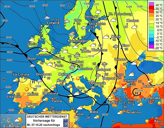 UK and Europe weather forecast latest, October 7: A storm causes torrential rain and unsettled conditions for Britain