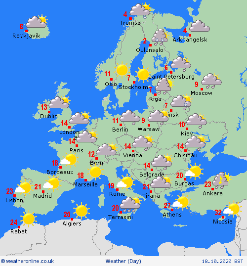 UK and Europe weather forecast latest, October 19: Storms set to arrive as temperatures plummet across Britain