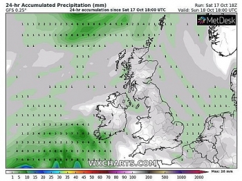 uk and europe weather forecast latest october 19 storms set to arrive as temperatures plummet across britain
