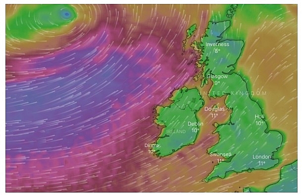 UK and Europe weather forecast latest, October 24: Hurricane Epsilon set to hit the UK and the rest of Europe