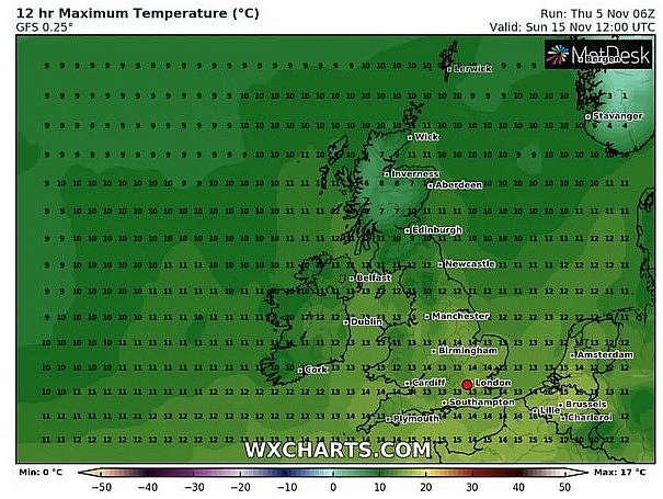 UK and Europe weather forecast latest, November 7: Thunderstorms and strong winds set to thrash Europe