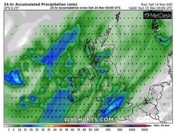 uk and europe weather forecast latest november 15 brutal weekend with heavy rain and wind dominates the uk