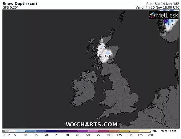 UK and Europe weather forecast latest, November 17: Torrential rain to lash Britain with strong gales and flood warnings