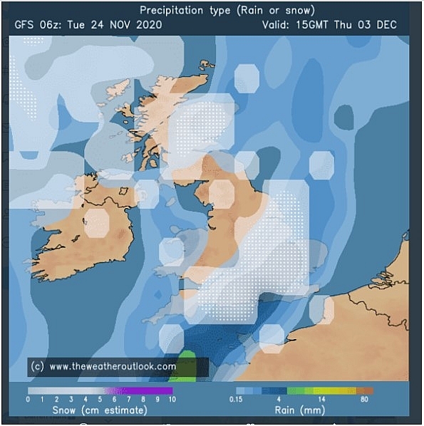 UK and europe weather forecast latest, november 26: britain braces for freezing temperatures with snow to cover