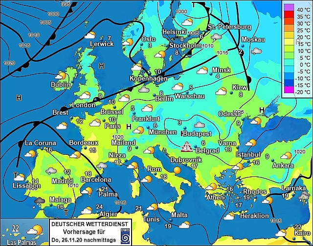 UK and europe weather forecast latest, november 26: britain braces for freezing temperatures with snow to cover