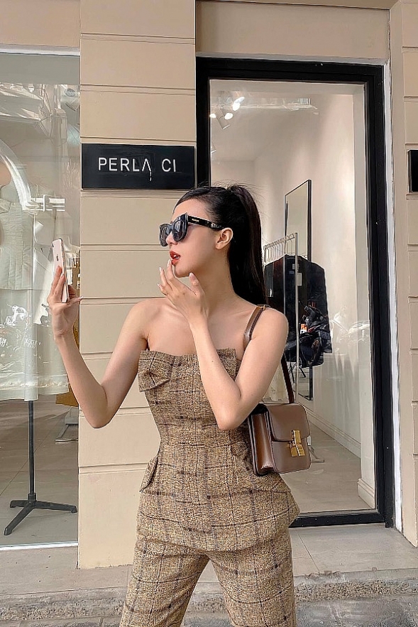 Vietnamese celebrities favor shades of beige Vietnamese celebrities favor shades of beige