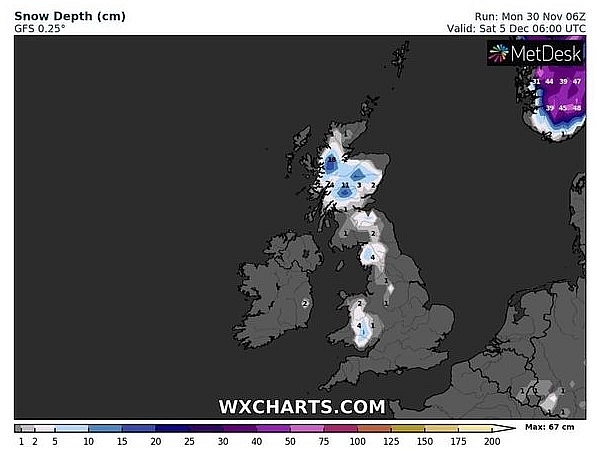 UK and Europe weather forecast latest, December 2: Freezing temperatures, fog and snow start the Christmas season