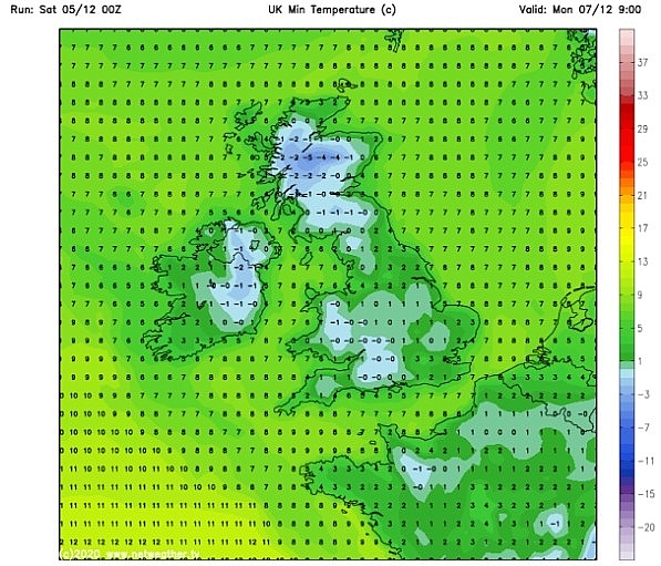UK and Europe weather forecast latest, December 7: Chilly temperatures linger with gales, snowfall and icy rain