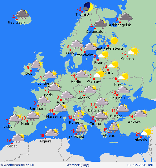 UK and Europe weather forecast latest, December 7: Chilly temperatures linger with gales, snowfall and icy rain