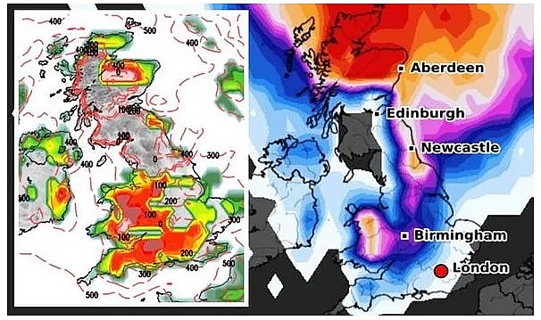UK and Europe weather forecast latest, December 23: Ferocious Arctic snow bomb sets to bombard Britain
