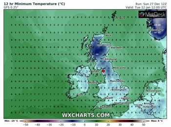 uk and europe weather forecast latest december 30 snow showers smash britain as temperatures continue to fall