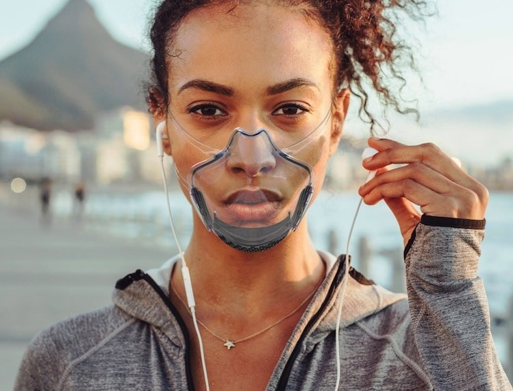 Transparent face masks become hot trend