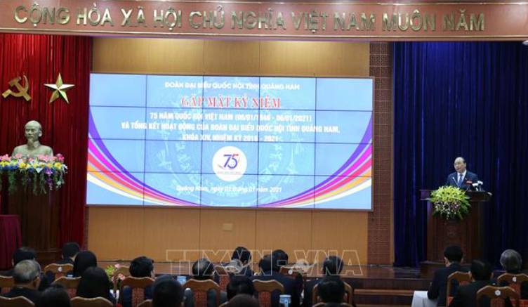PM attends ceremony marking 75 years of first general elections
