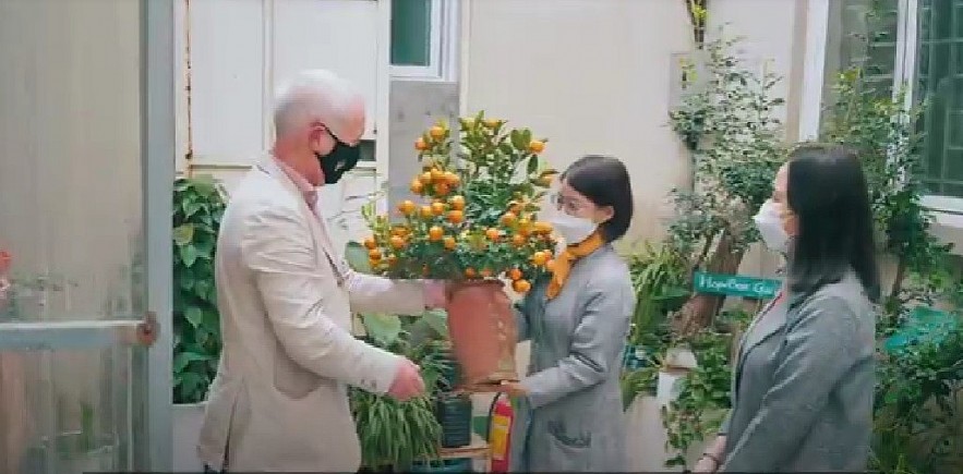 G4 Group Ambassadors Welcoming Tet in Vietnamese Way