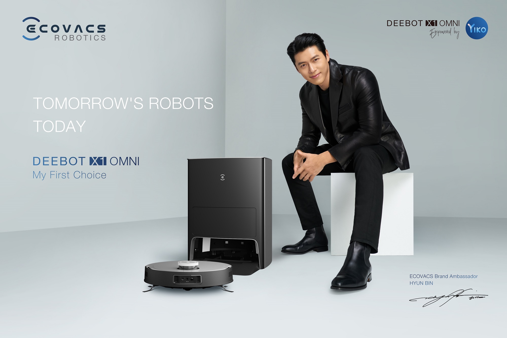 ECOVACS ROBOTICS Extends Partnership With Hyun Bin as Brand Ambassador to Launch the Brand-new All-in-one Vacuuming & Mopping DEEBOT X1 OMNI in Vietnam, Defines New Era of Home Service Robots